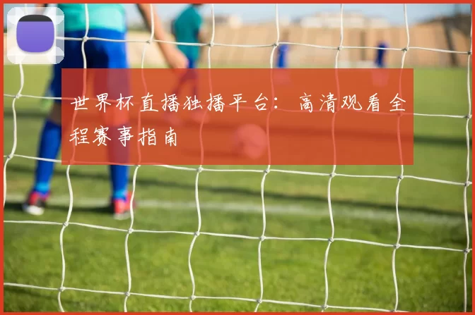 世界杯直播独播平台:高清观看全程赛事指南